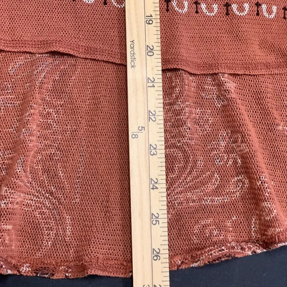 Womens Free People No Matter What Tunic Western‎ Cowgirl Oversized Boho Summer